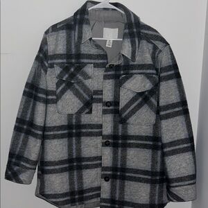 H&M Shirt Jacket Flannel